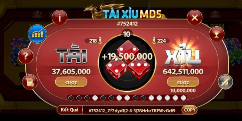 Chiến thuật tài xỉu MD5 là gì